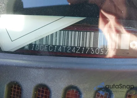 2004 Chevrolet Silverado 1500 Ls из США, поврежденный, VIN 1GCEC14T24Z173057